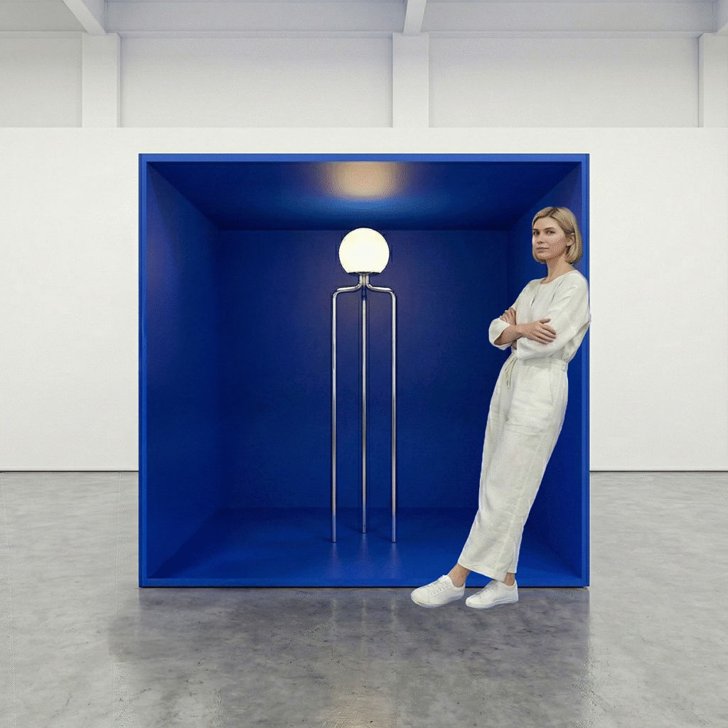 trio modern lambader, konsept render