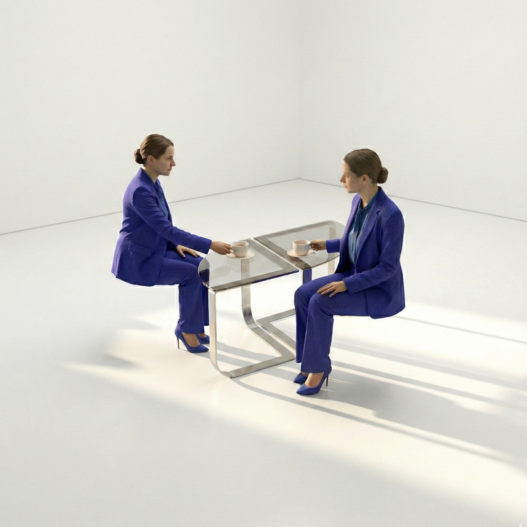 Loop orta sehpa, konsept render