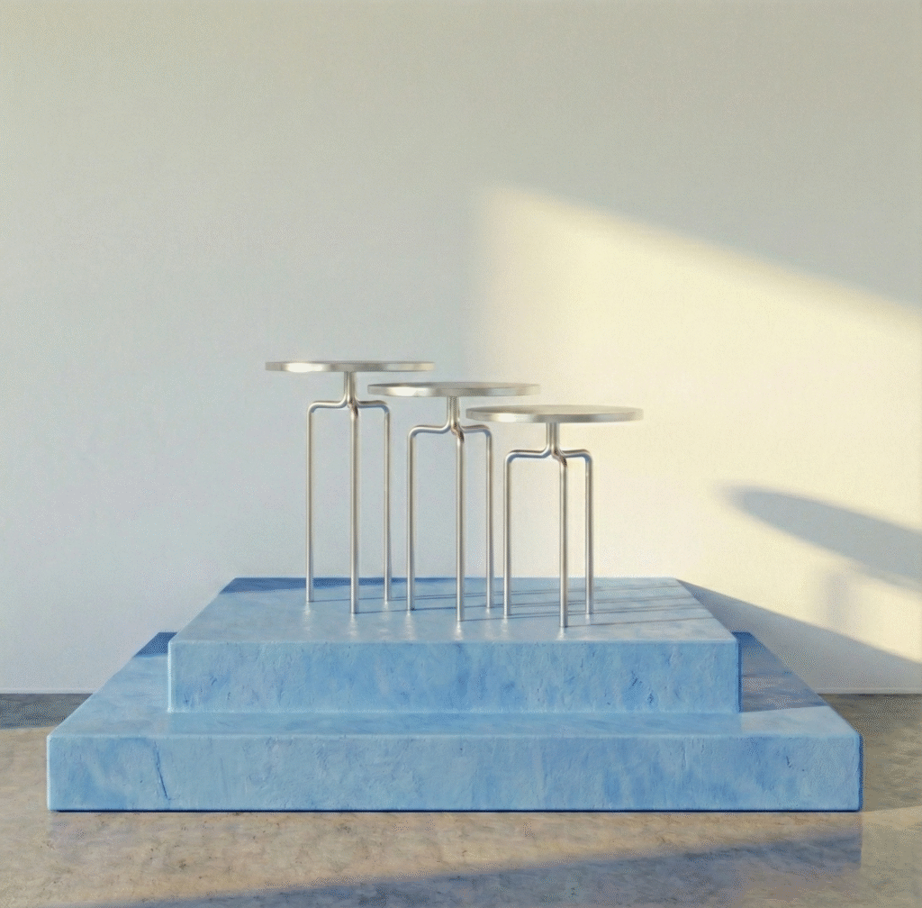 Trio, Nesting coffee table, a modern design by cohoo