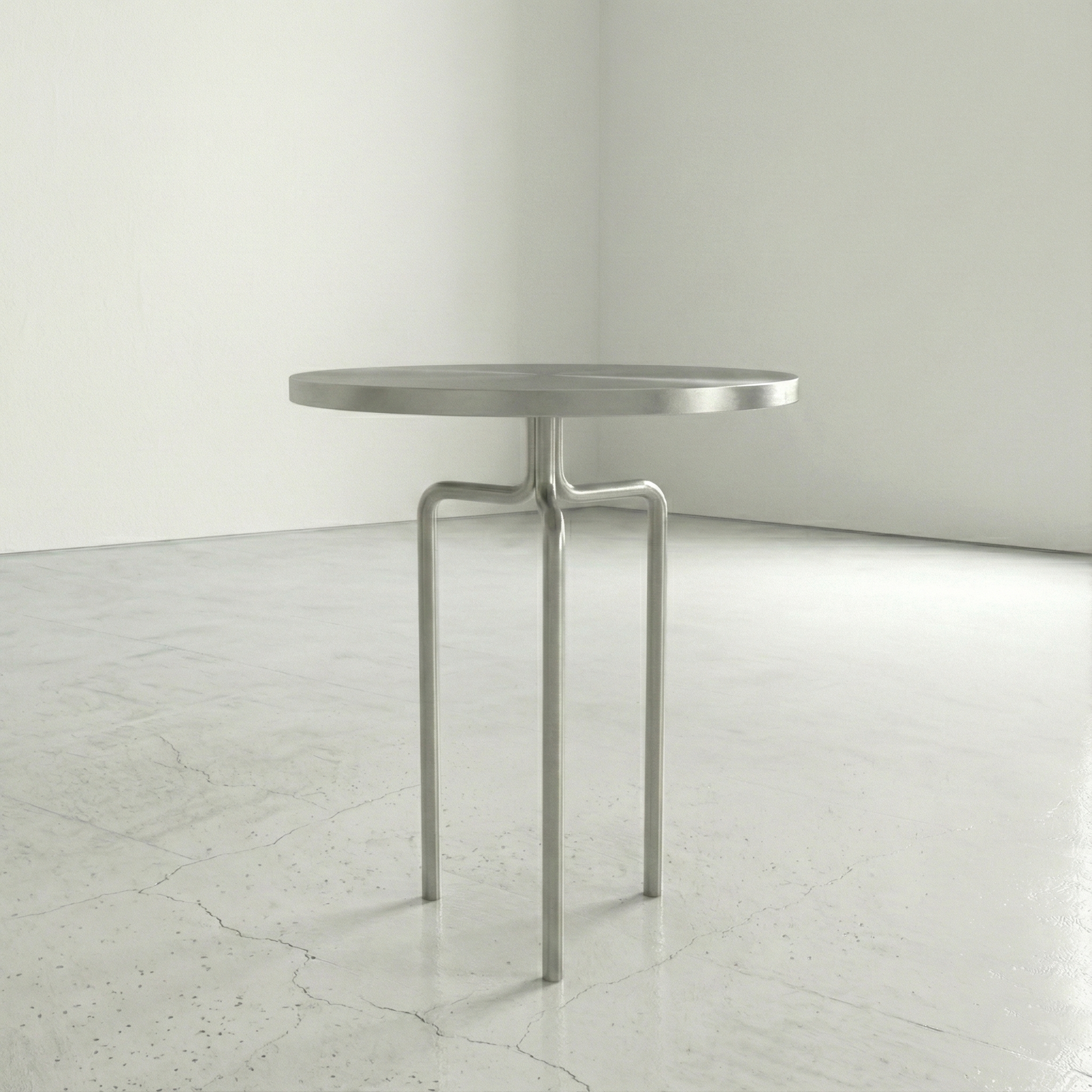 Trio zigon sehpa tasarımı, render