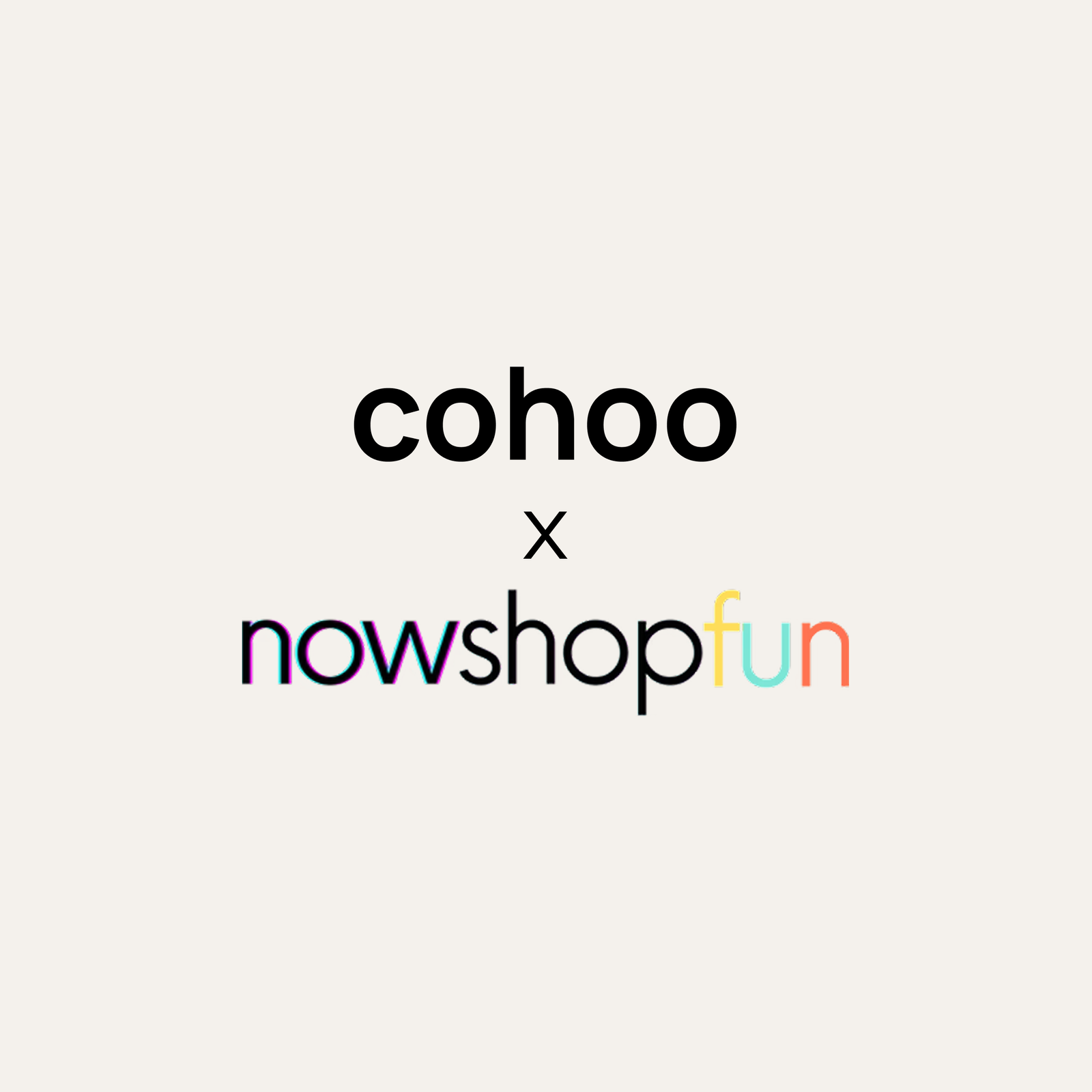 Cohoo x Nowshopfun işbirliği