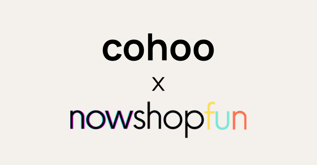Cohoo x Nowshopfun Collaboration_logo